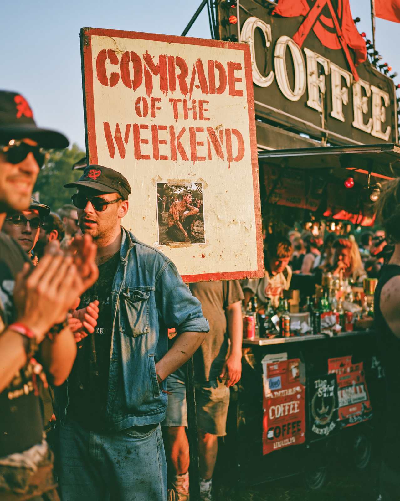 Comrade of the Weekend honor board