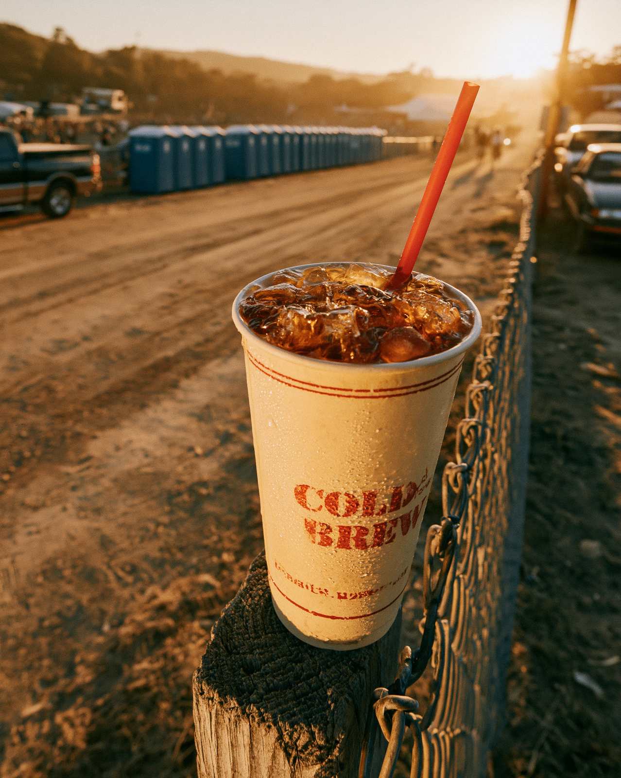 Cold brew, and the distance it was sized for