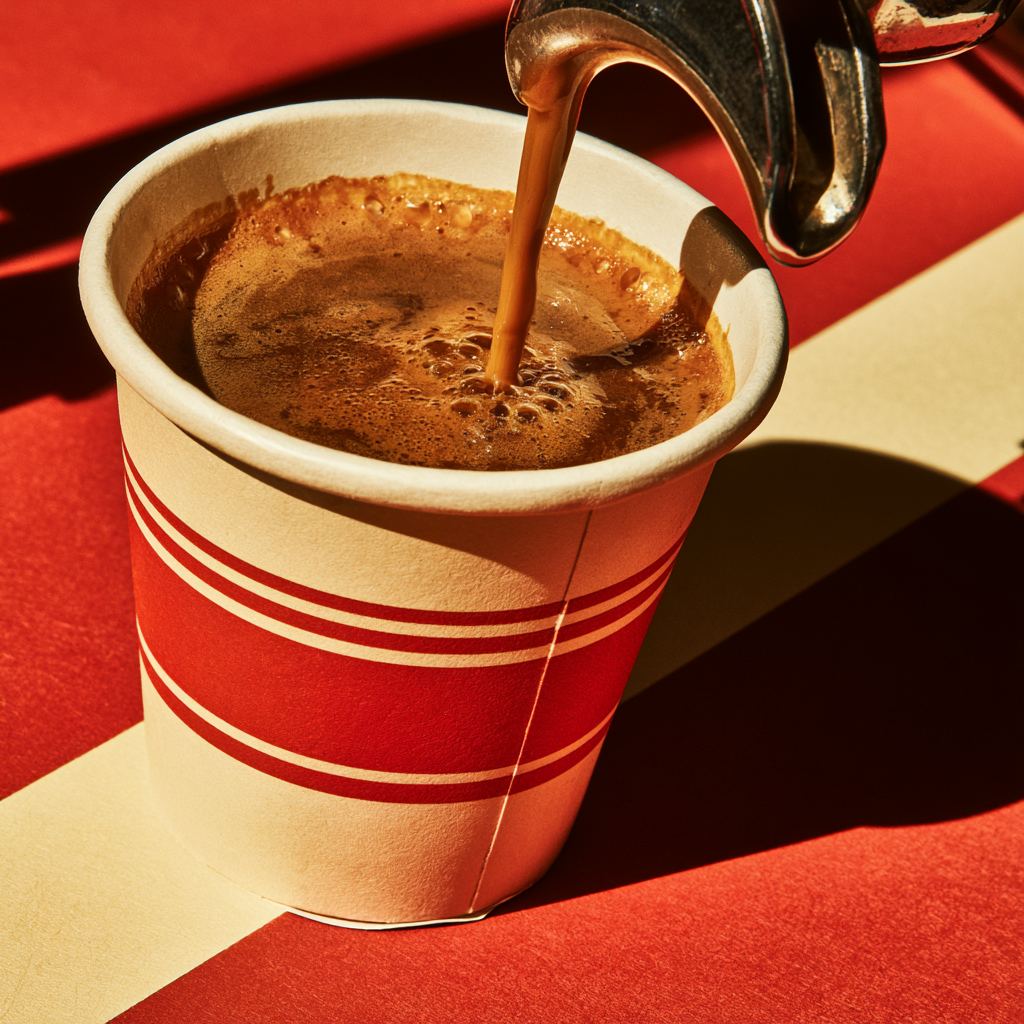 The pour that does not pause