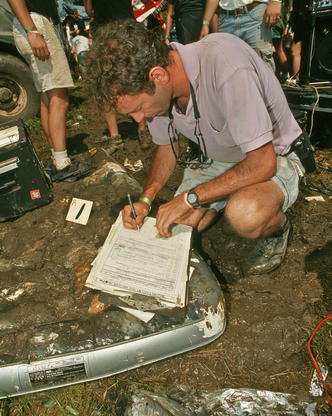 A Sleep History Report being completed in the field