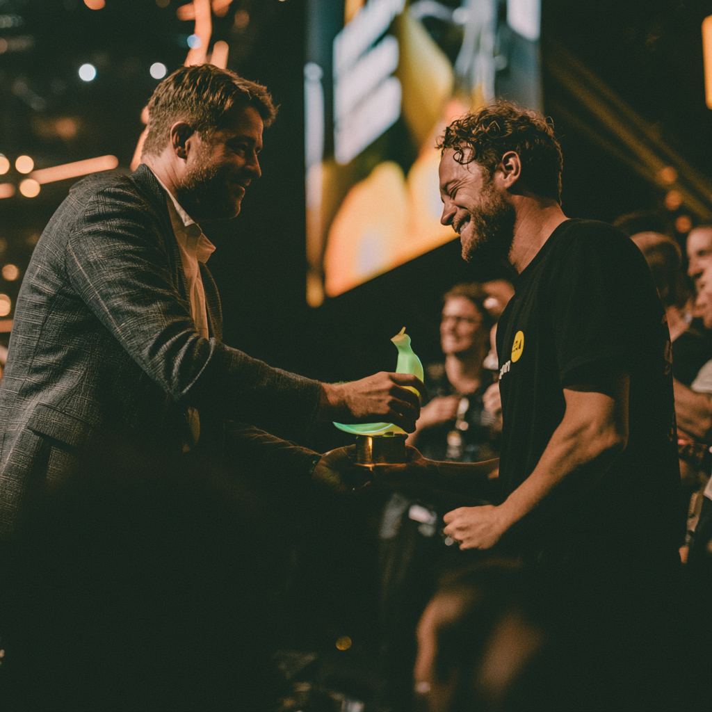 Best Infrastructure App — the trophy was provided by the sensing partner