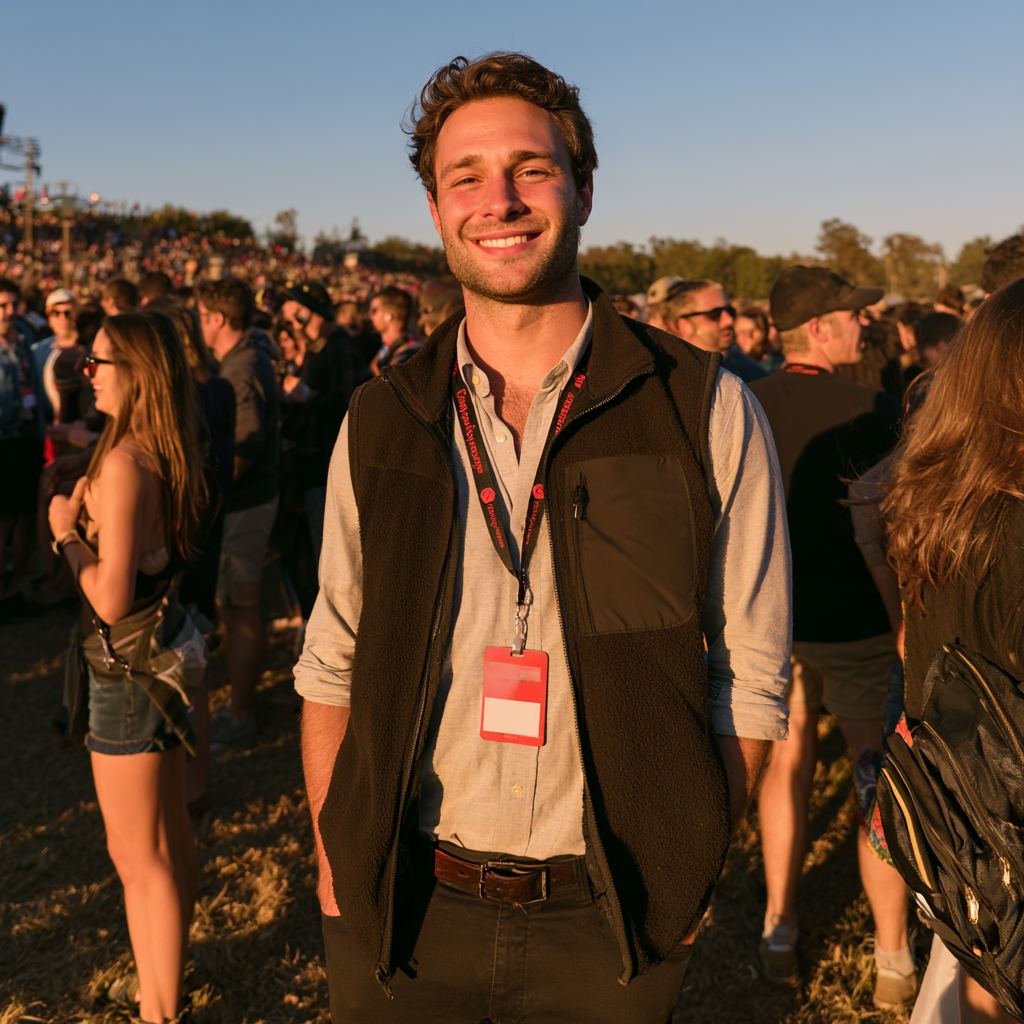 Dressed for a pitch, attending a festival, per our investors